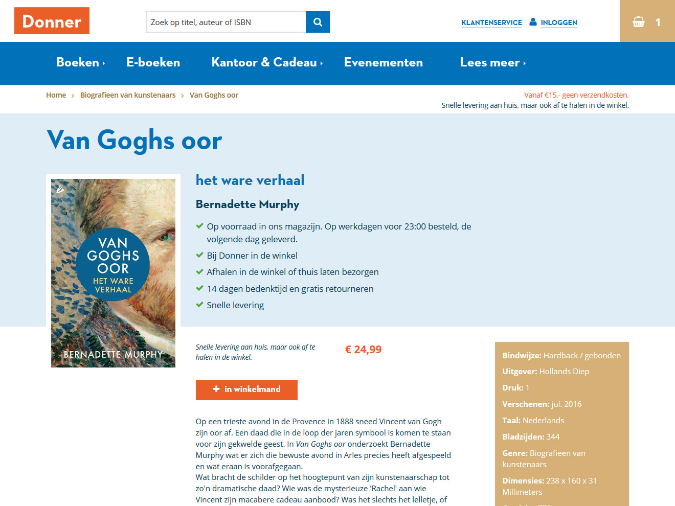 Donner als alternatief